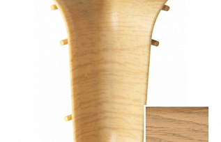 Внутренний угол Ясень натуральный 58мм (ТР58 058)