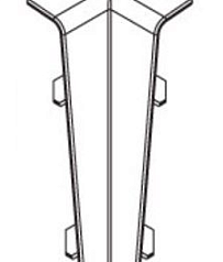 Угол внутренний 211 Дуб рустик 85мм