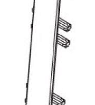 Соединитель 215 Дуб снежный 85мм