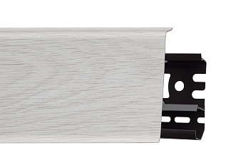 Плинтус со съемной панелью Каштан Жерона 70мм (25)